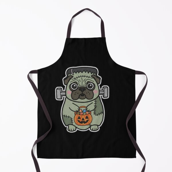 Item preview, Halloween Pug Costume Frankenstein Cute Kawaii Spooky Dog Trick or Treat Pumpkin designed and sold by ArtDesignTp.