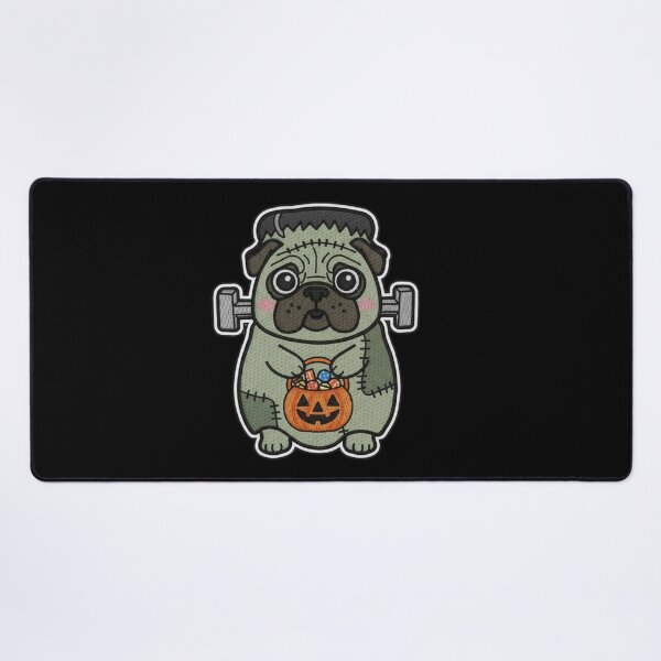 Item preview, Halloween Pug Costume Frankenstein Cute Kawaii Spooky Dog Trick or Treat Pumpkin designed and sold by ArtDesignTp.