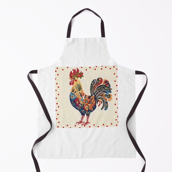 Item preview, Polish Folk Art Rooster – Colorful Wycinanki Christmas Design designed and sold by AmberWit.