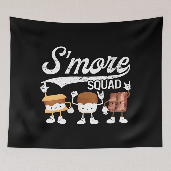 Item preview, 	s Smore Squad Camping Campfire Chocolate Marshmallow S'mores 	 		 designed and sold by chaynyunonav.