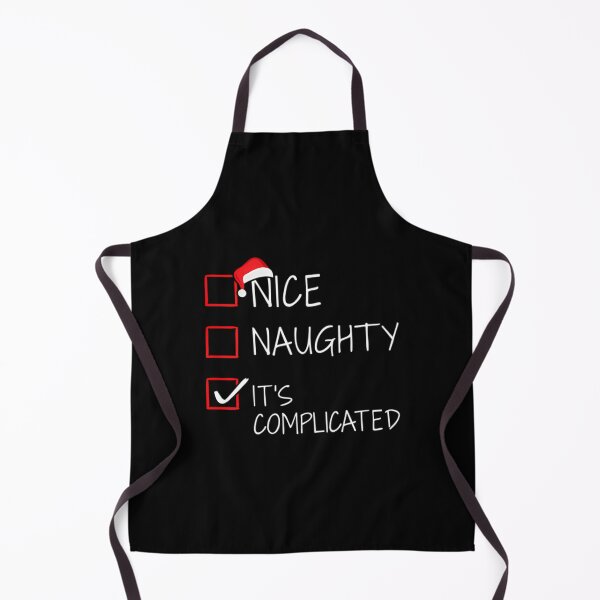 Item preview, Nice naughty it's complicated christmas list for santa claus Swea	1	 designed and sold by jerlanduenhan.