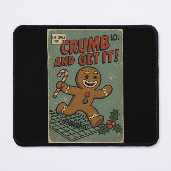 Item preview, Christmas Gingerbread Man - Crumb and get it designed and sold by bapupa.