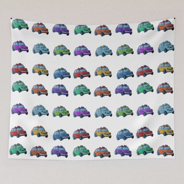 Item preview, Cute Car Maluch Texture Pattern Design designed and sold by Lucas-Firlit.