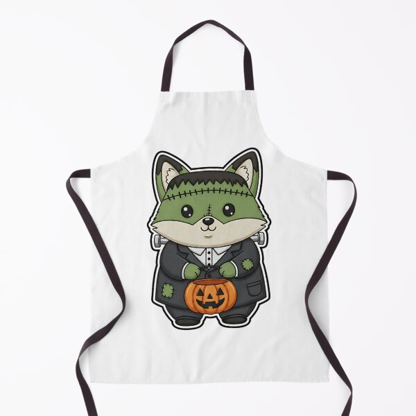 Item preview, Halloween Fox Costume Frankenstein Cute Spooky Animal Trick or Treat Pumpkin designed and sold by ArtDesignTp.