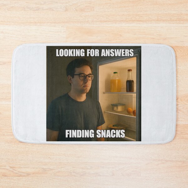 Item preview, Looking for Answers — Finding Snacks designed and sold by VoidBloom Studio.