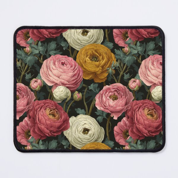 Item preview, Elegant Lush Ranunculus Illustration For Anniversary Gift designed and sold by RoyalStarsPatts.