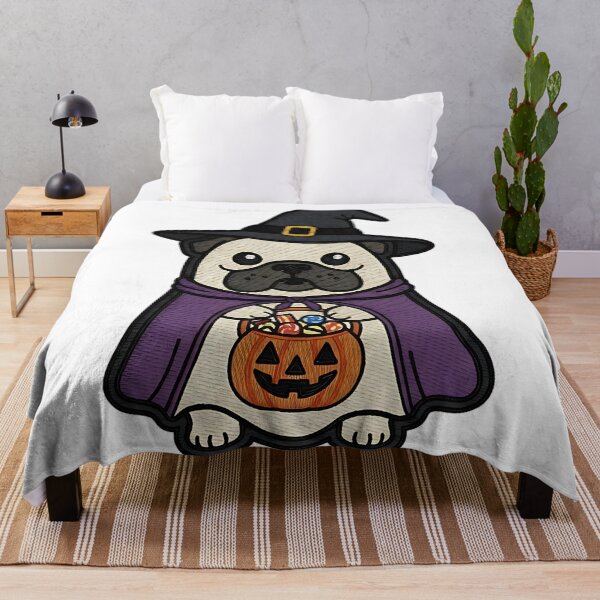 Item preview, Halloween Pug Witch Costume Cute Spooky Dog Trick or Treat Pumpkin designed and sold by ArtDesignTp.
