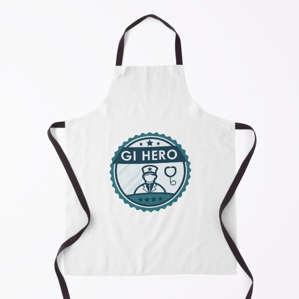 Item preview, GI Hero – Endoscopy Colonoscopy Badge Emblem Design designed and sold by VividOrganica.