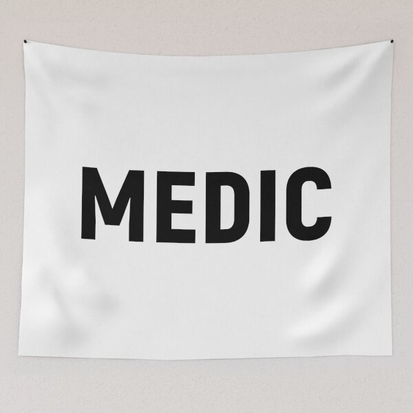 Item preview, Medic - Job Title Text (Black) designed and sold by STUDIO-72.