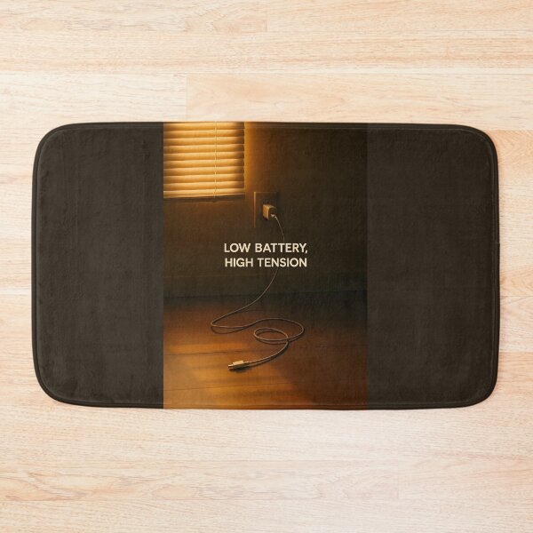 Item preview, Low Battery, High Tension — Charger Drama designed and sold by VoidBloom Studio.