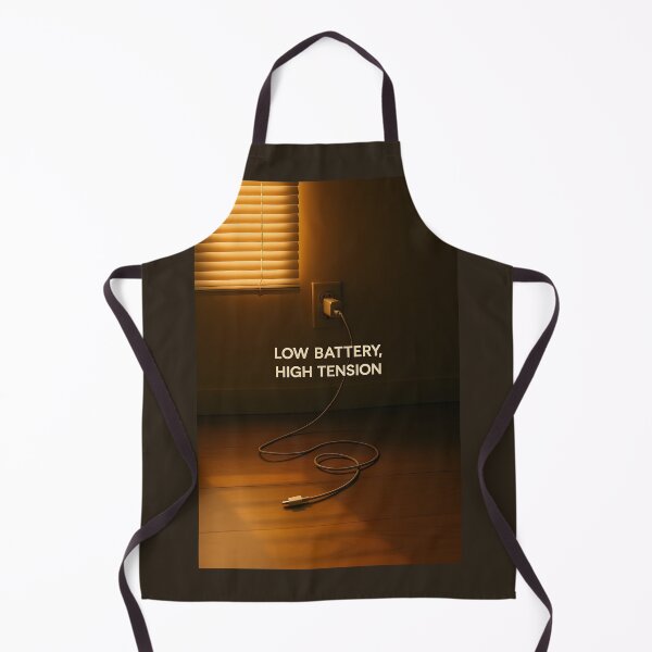 Item preview, Low Battery, High Tension — Charger Drama designed and sold by VoidBloom Studio.