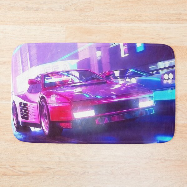 Item preview, Neon Poolside By Hiroshi Nagai designed and sold by Qinmert.
