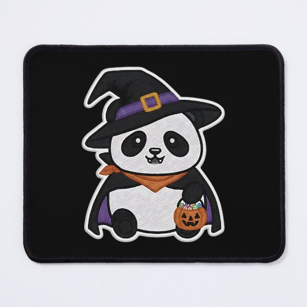 Item preview, Halloween Panda Witch Costume Cute Spooky Bear Trick or Treat Pumpkin designed and sold by ArtDesignTp.