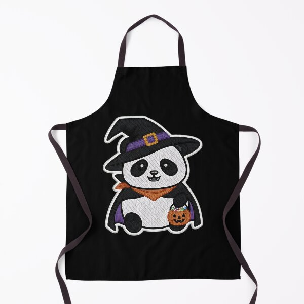 Item preview, Halloween Panda Witch Costume Cute Spooky Bear Trick or Treat Pumpkin designed and sold by ArtDesignTp.