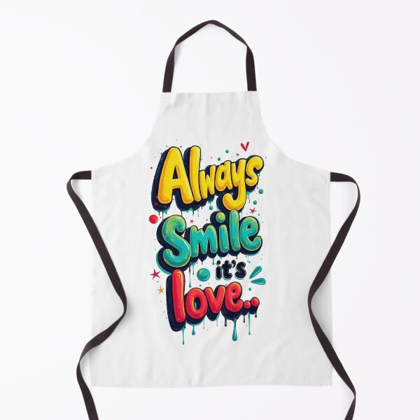 Item preview, Always Smile It’s Love – Positive Vibes, Happiness & Self-Love Quote Art designed and sold by Lineesh Kumar.