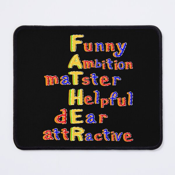 Item preview, Father - Funny, Ambition, Master, Helpful, Dear, Attractive Funny Gifts For Father designed and sold by SkymarArt.
