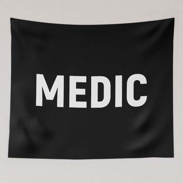 Item preview, Medic - Job Title Text (White) designed and sold by STUDIO-72.