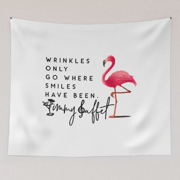 Item preview, Wrinkles Only Go Where Smiles Have Been Swea		 designed and sold by myrtaeljonh.