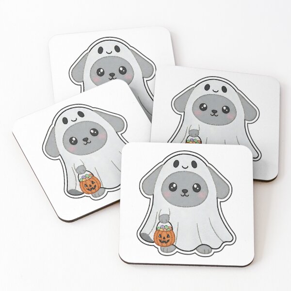 Item preview, Halloween Dog Ghost Costume Cute Spooky Puppy Trick or Treat Pumpkin designed and sold by ArtDesignTp.