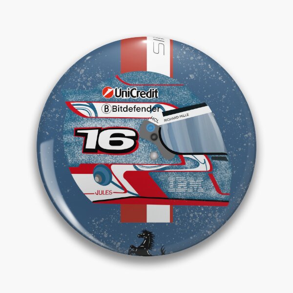 Item preview, Charles Leclerc Singapore helmet 2025 designed and sold by Pink Polar F1.
