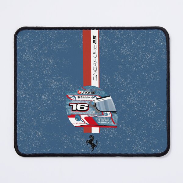 Item preview, Charles Leclerc Singapore helmet 2025 designed and sold by Pink Polar F1.