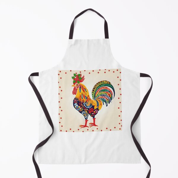 Item preview, Polish Folk Art Rooster – Colorful Wycinanki Christmas Design designed and sold by AmberWit.