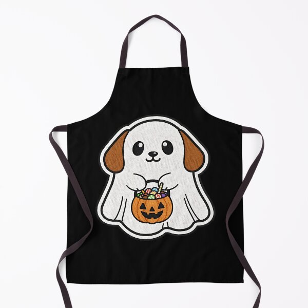 Item preview, Halloween Puppy Ghost Costume Cute Spooky Dog Trick or Treat Pumpkin designed and sold by ArtDesignTp.