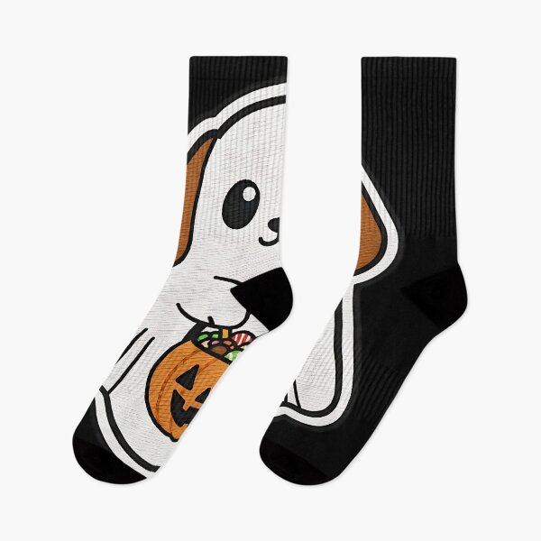 Item preview, Halloween Puppy Ghost Costume Cute Spooky Dog Trick or Treat Pumpkin designed and sold by ArtDesignTp.