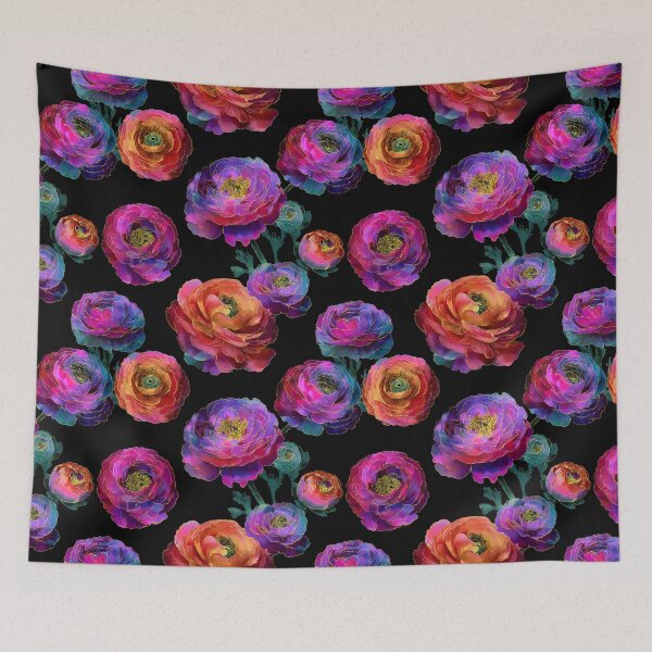 Item preview, Elegant Flourishing Ranunculus Illustration For Thinking Of You designed and sold by RoyalStarsPatts.