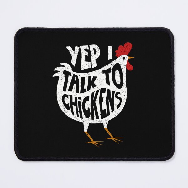 Item preview, Yep I Talk To Chickens Cute Chicken Buffs Tee designed and sold by harviajhinu2.