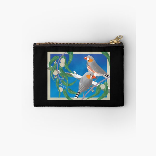 Item preview, Zebra Finches In Eucalypts 	 	 designed and sold by antebyagaathx.