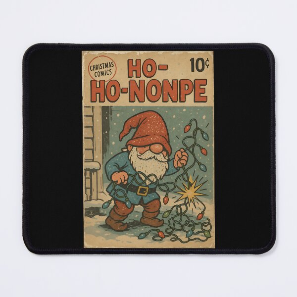 Item preview, Christmas Gnome - Ho-ho-nope designed and sold by bapupa.