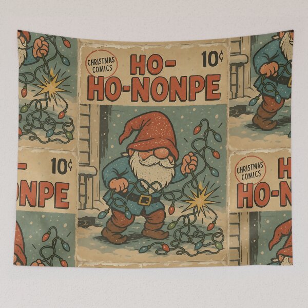 Item preview, Christmas Gnome - Ho-ho-nope designed and sold by bapupa.