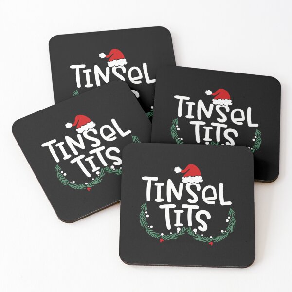 Item preview, Tinsel Tits And Jingle Balls Funny Matching Christmas Couple 		 designed and sold by bilelabeathat.