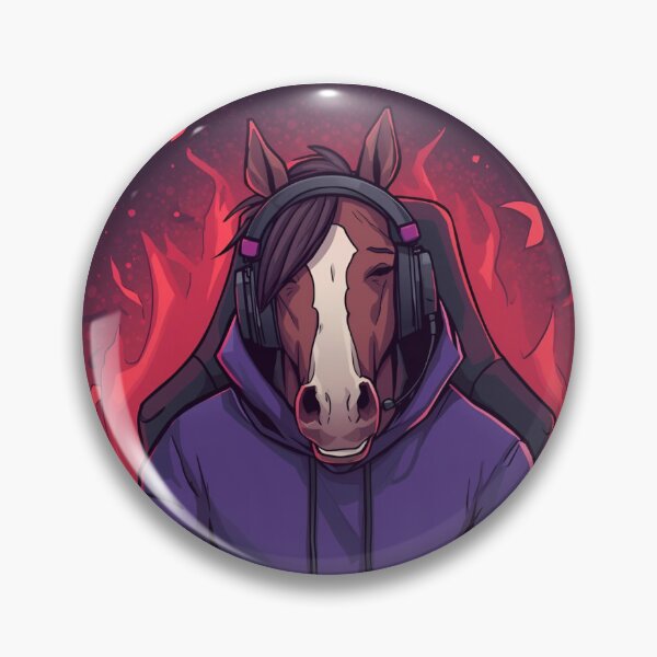 Item preview, Exhausted Horse Gamer – Energy Boost designed and sold by 404HorseBros.