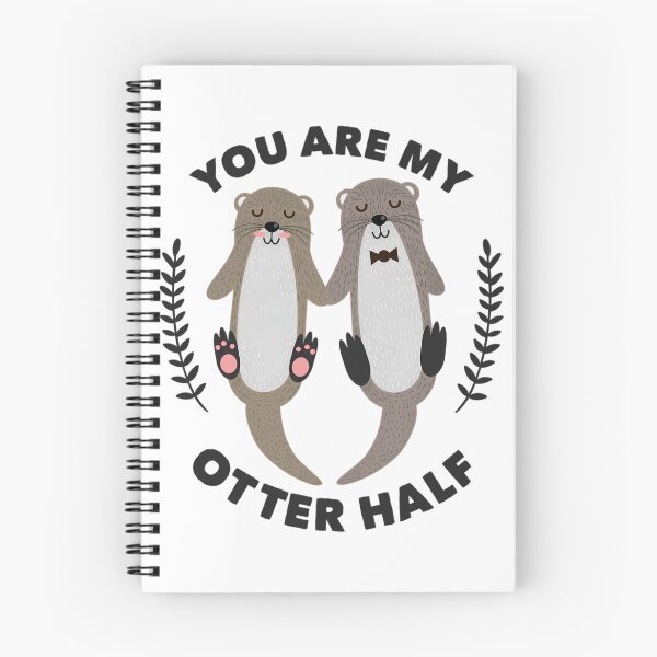 Item preview, You Are My Otter Half Design  	 designed and sold by calyyuninoh.