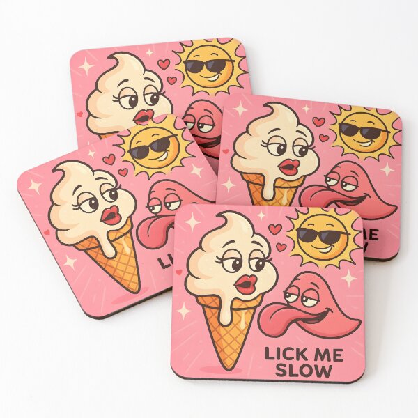 Item preview, Lick Me Slow — Summer Scoop Flirt designed and sold by VoidBloom Studio.