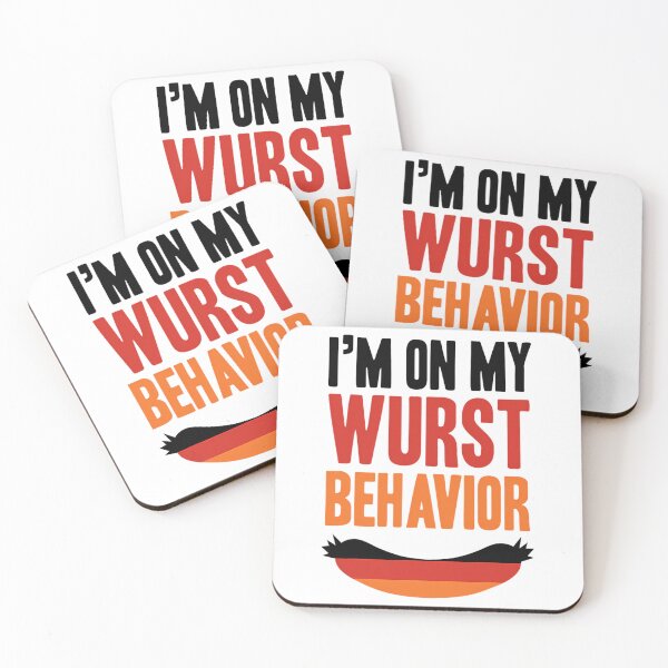 Item preview, Wurst Behavior Oktoberfest 	 Funny German Festival 		 designed and sold by myrtaeljonh.