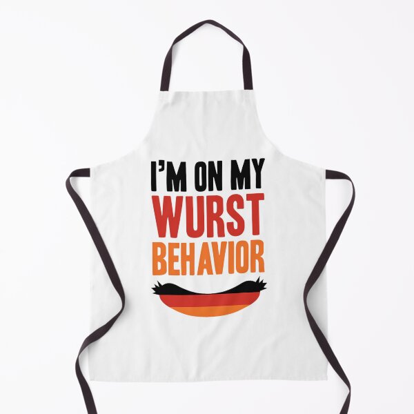 Item preview, Wurst Behavior Oktoberfest Funny German Festival designed and sold by myrtaeljonh.
