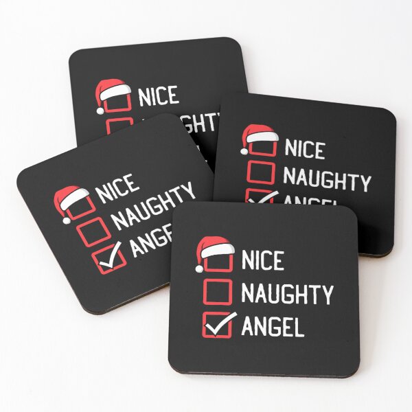 Item preview, Nice Naughty List Angel Christmas 		 designed and sold by jerlanduenhan.
