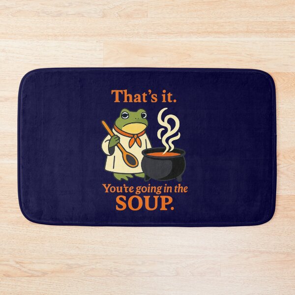 Item preview, You’re Going in the Soup — Frog Chef Vintage Tee  designed and sold by ArteeInnovation.