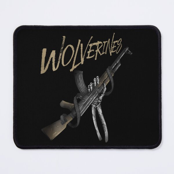 Item preview, WOLVERINES AK 47 (on back) 		 designed and sold by cohernirit8.