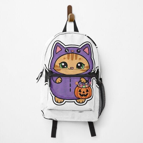 Item preview, Halloween Cat Bat Costume Cute Spooky Kitty Trick or Treat Pumpkin designed and sold by ArtDesignTp.
