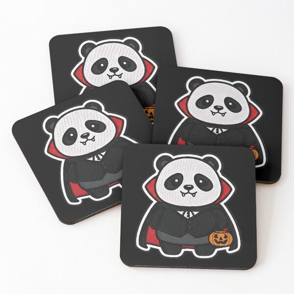 Item preview, Halloween Panda Vampire Costume Cute Spooky Bear Trick or Treat Pumpkin designed and sold by ArtDesignTp.