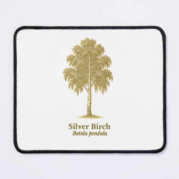 Item preview, Silver Birch Botanical Illustration – Betula pendula designed and sold by BloomKind.