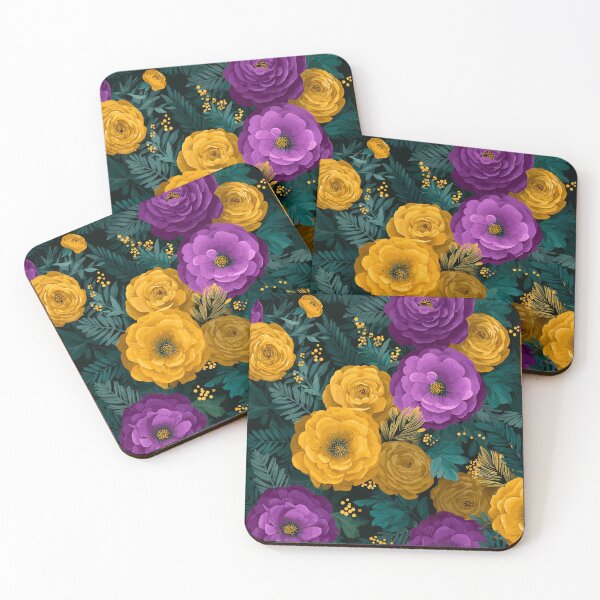 Item preview, Edgy Flourishing Ranunculus Print For Thank You Gift designed and sold by RoyalStarsPatts.