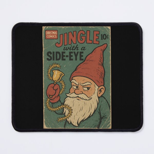 Item preview, Christmas Gnome - Jingle with a side-eye designed and sold by bapupa.