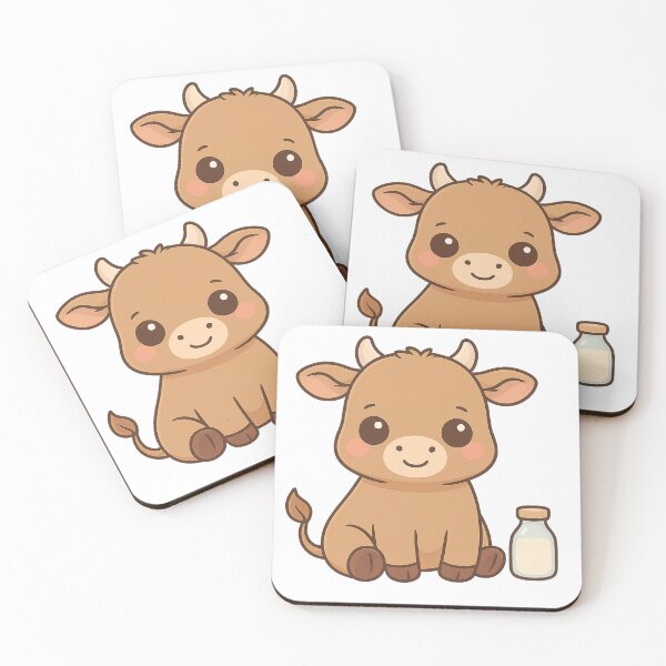 Item preview, Cute Jersey Cow – Creamy Cutie designed and sold by RedLeafStudio.