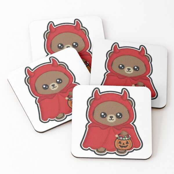 Item preview, Halloween Bear Devil Costume Cute Spooky Animal Trick or Treat Pumpkin designed and sold by ArtDesignTp.