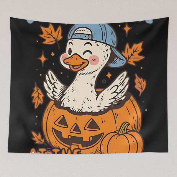 Item preview, Coolest Goose at the Pumpkin Patch Shirt – Funny Fall & Halloween Tee designed and sold by WatanabeTakumiy.